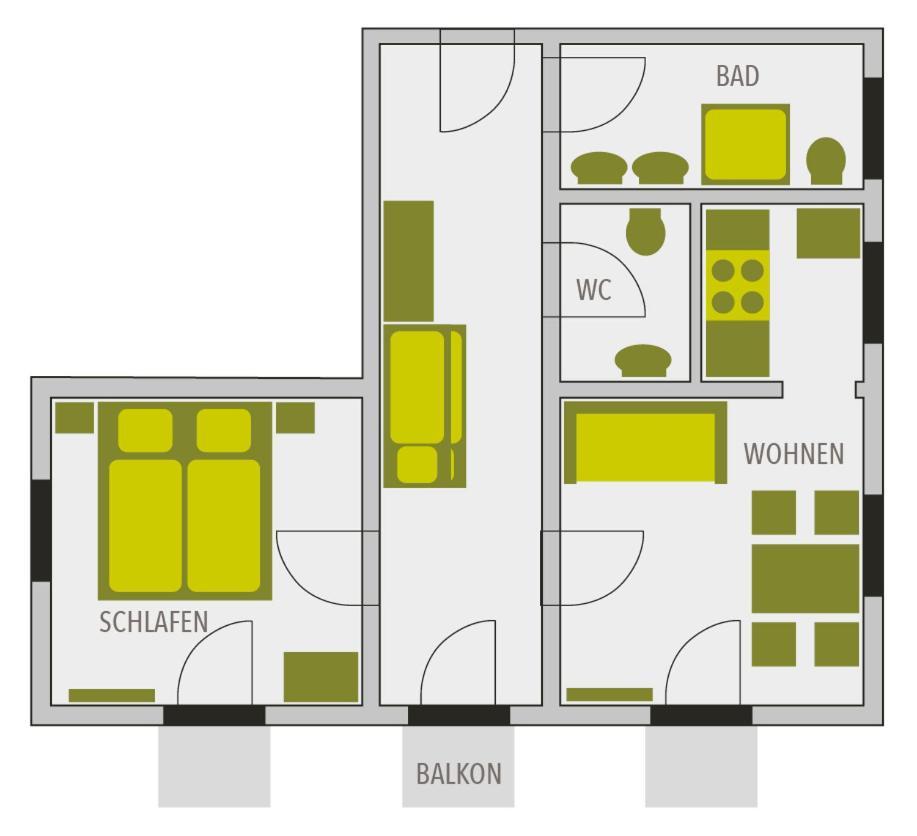 Hus24 Aparthotel Schröcken Exterior foto